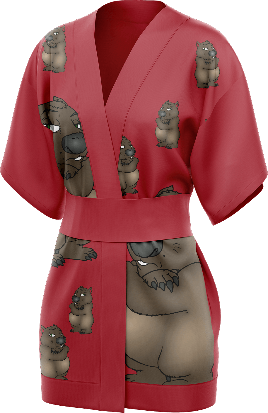 Wally Wombat Kimono - fungear.com.au