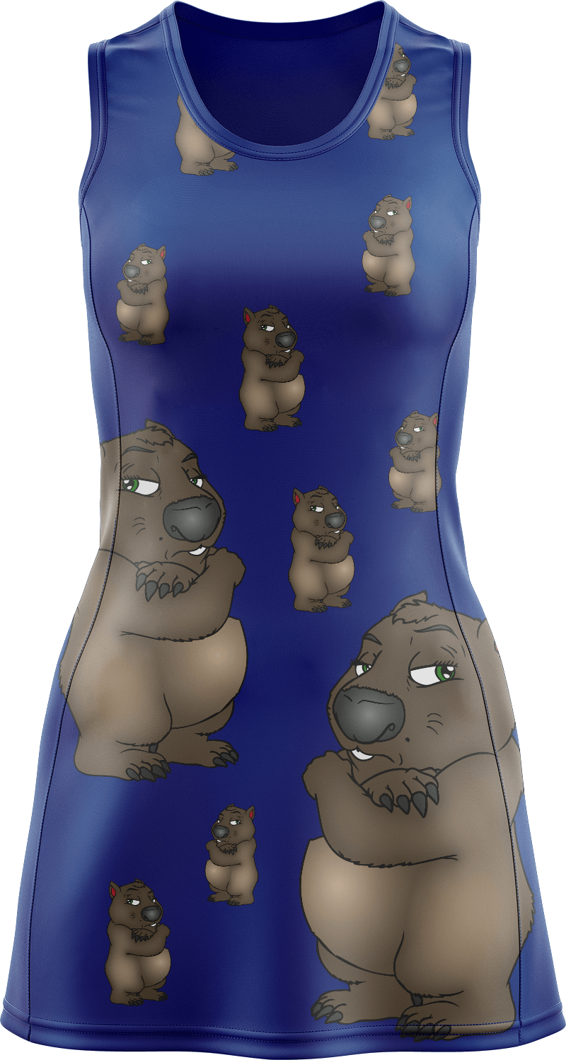 Wally Wombat Ladies Mini Dress