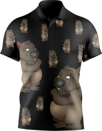 Wally Wombat Men's Short Sleeve Polo 2