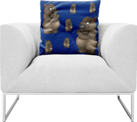 Wally Wombat Pillows Cushions 4