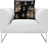Wally Wombat Pillows Cushions 3