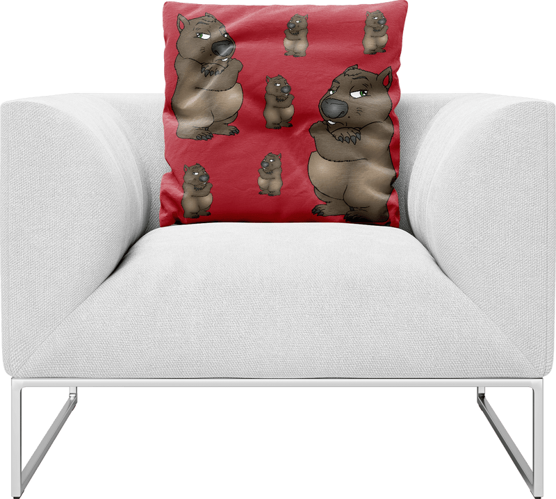 Wally Wombat Pillows Cushions