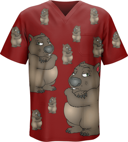 Wally Wombat Scrubs - fungear.com.au