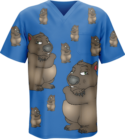 Wally Wombat Scrubs - fungear.com.au