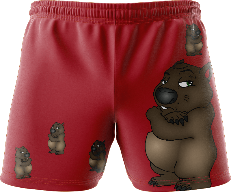 Wally Wombat Shorts - fungear.com.au