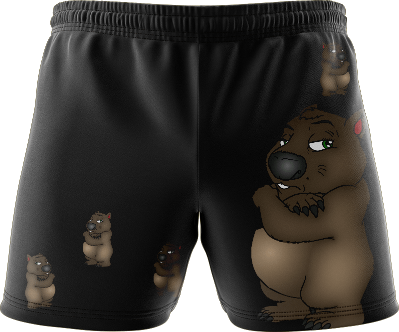 Wally Wombat Shorts - fungear.com.au