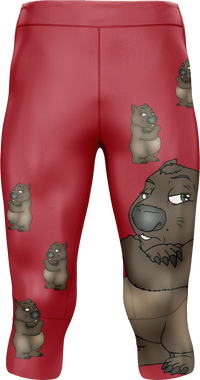 Wally Wombat tights 3/4 or full length 3