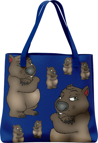 Wally Wombat Tote Bag - fungear.com.au