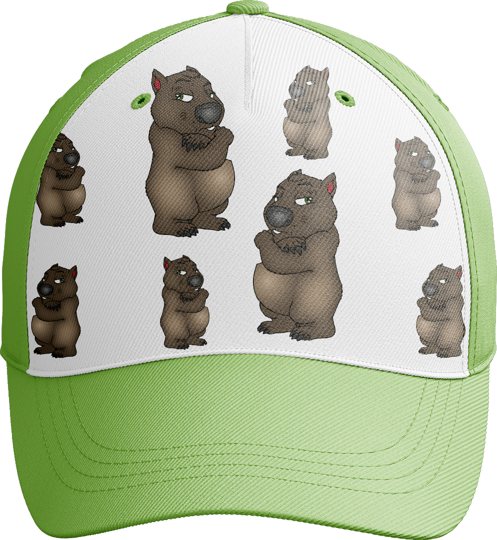 Wally Wombat Trucker Cap - fungear.com.au