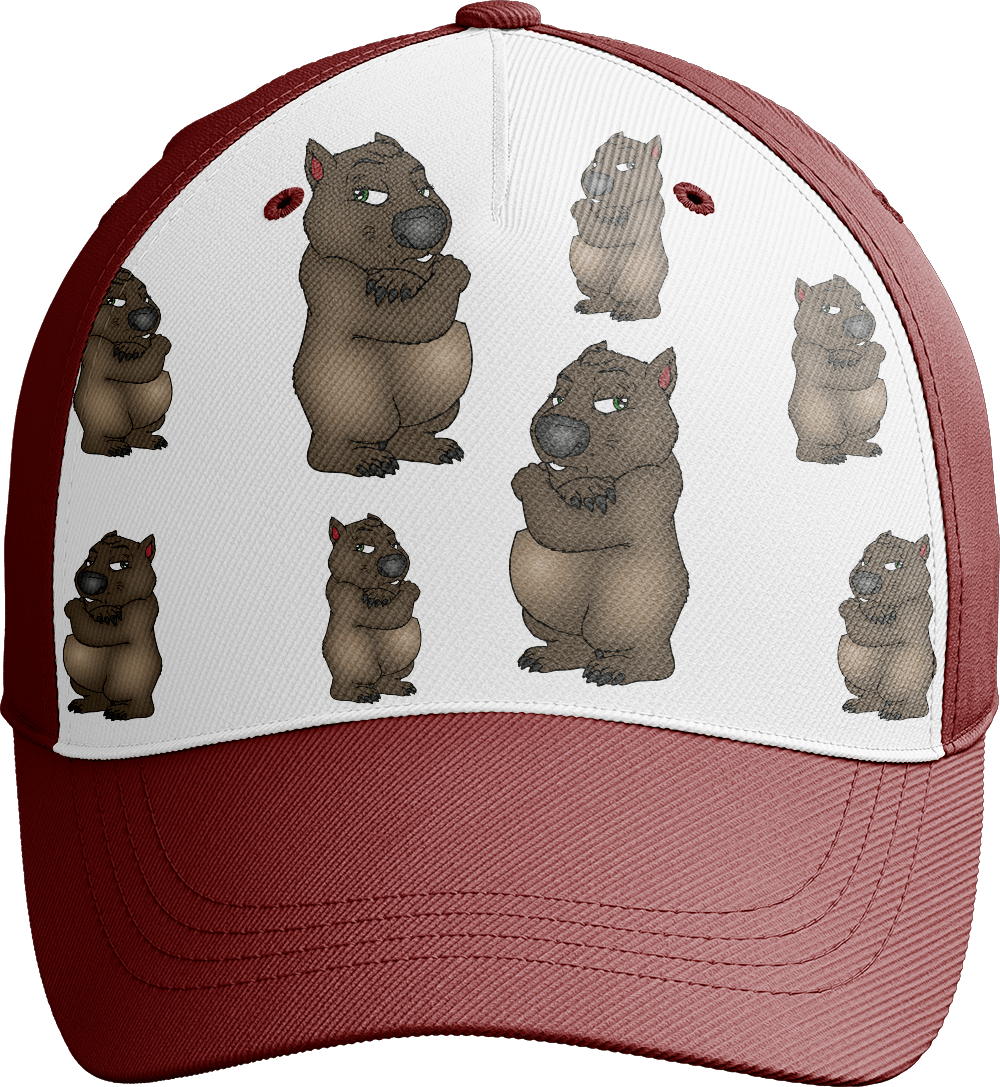 Wally Wombat Trucker Cap - fungear.com.au