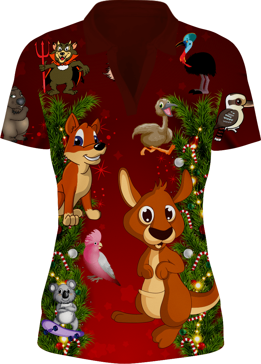 Women's Xmas Polo