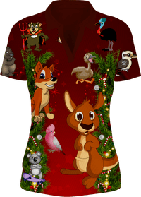 Women's Xmas Polo 1