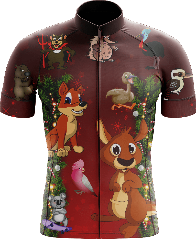 Xmas Cycling Jerseys - fungear.com.au