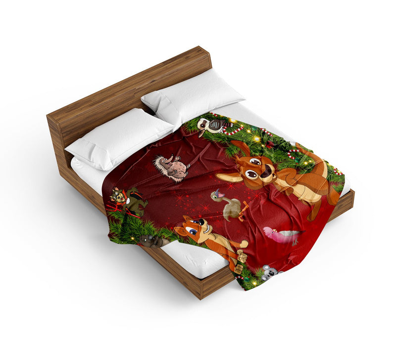 Xmas Doona + Pillow