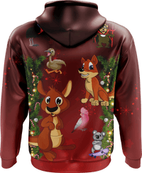 Xmas Full Zip Hoodies Jacket 3