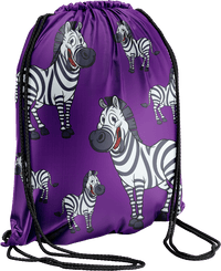 Ziva Zebra Back Bag 3