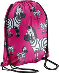 Ziva Zebra Back Bag 4