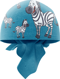 Ziva Zebra Bandannas 1