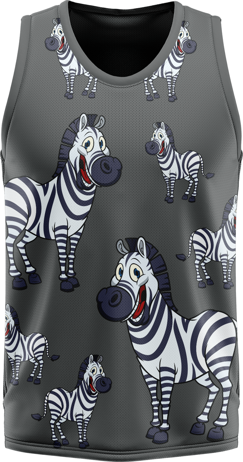 Ziva Zebra Basketball Jersey