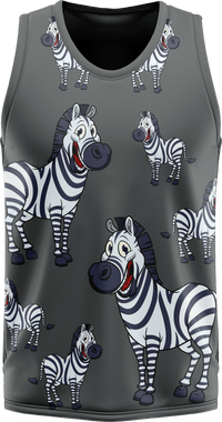 Ziva Zebra Basketball Jersey 2