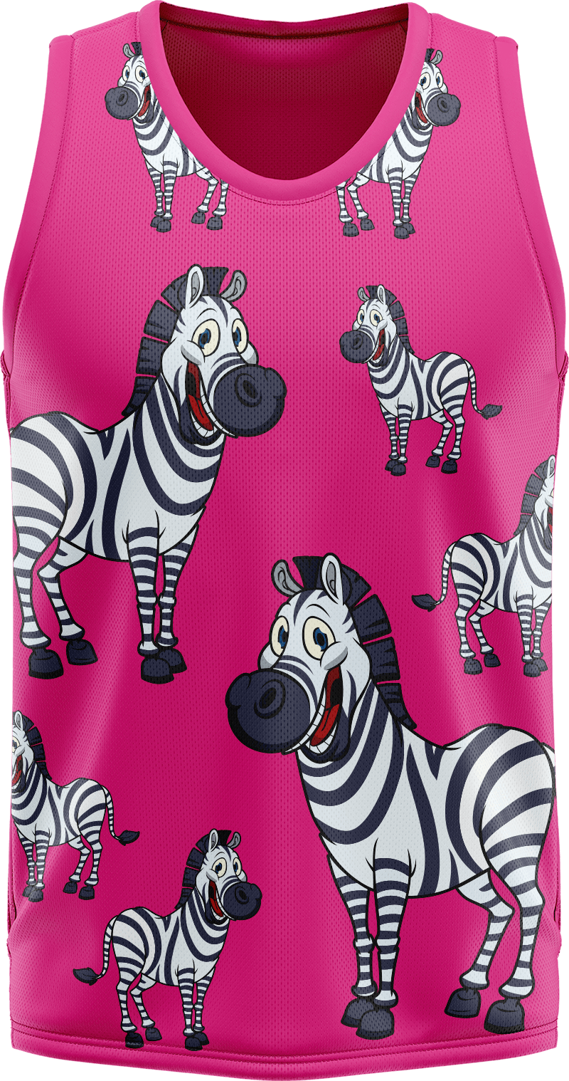 Ziva Zebra Basketball Jersey
