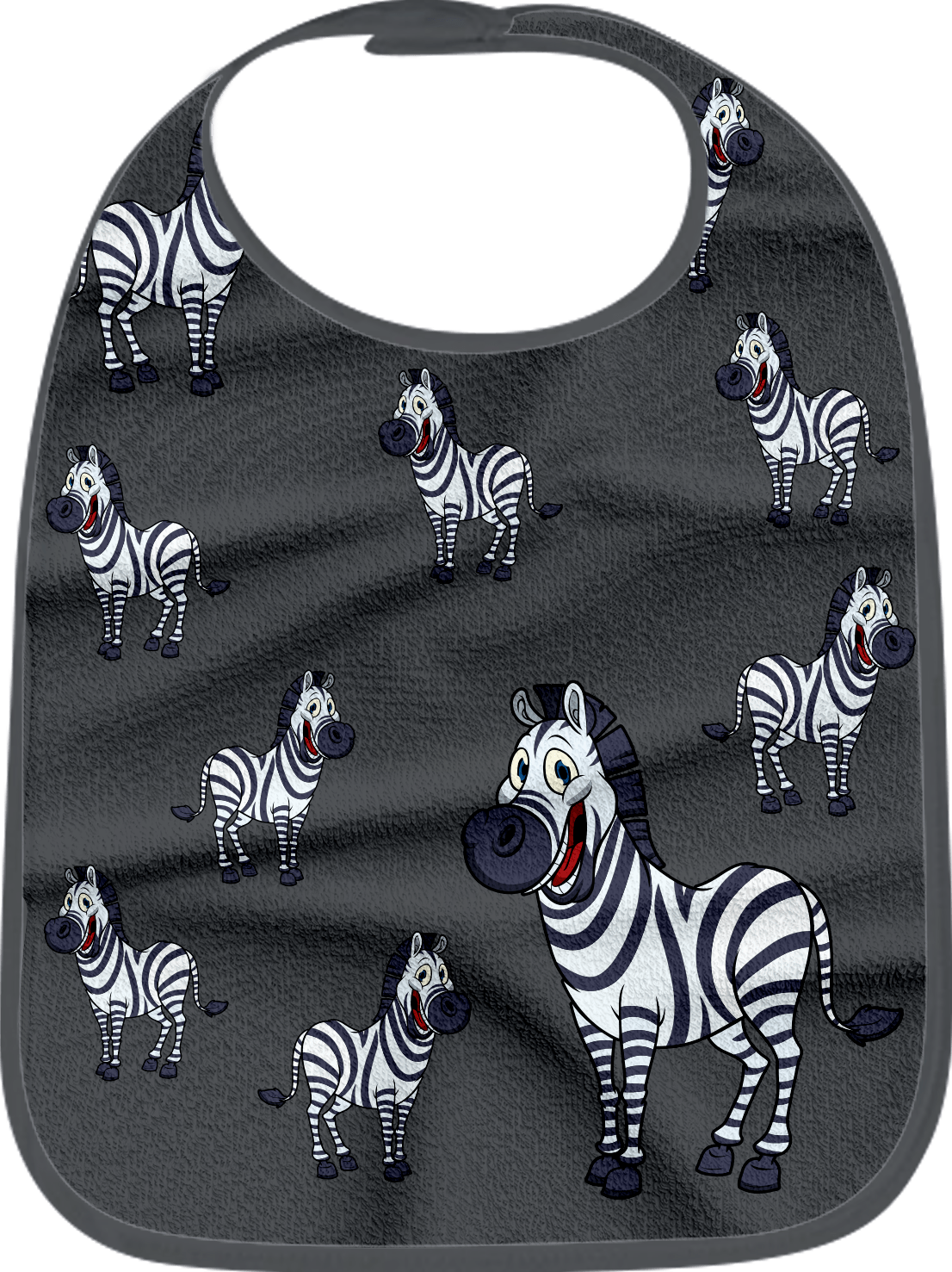 Ziva Zebra Bibs - fungear.com.au