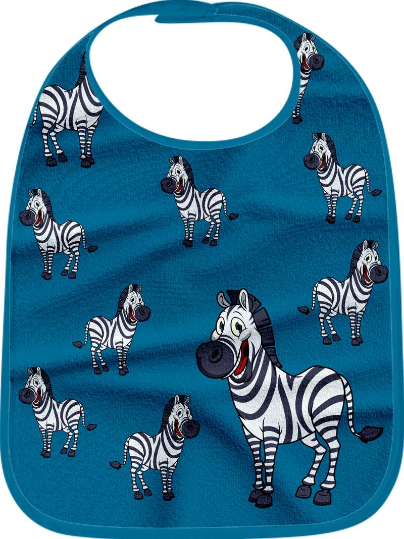 Ziva Zebra Bibs