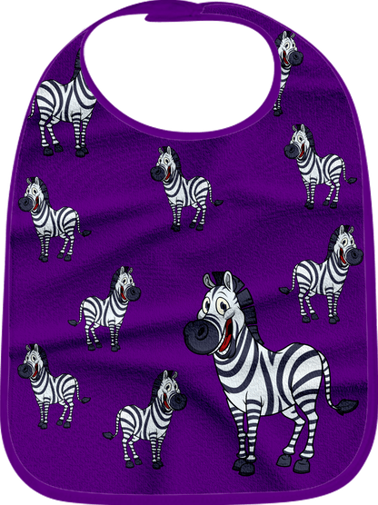 Ziva Zebra Bibs - fungear.com.au