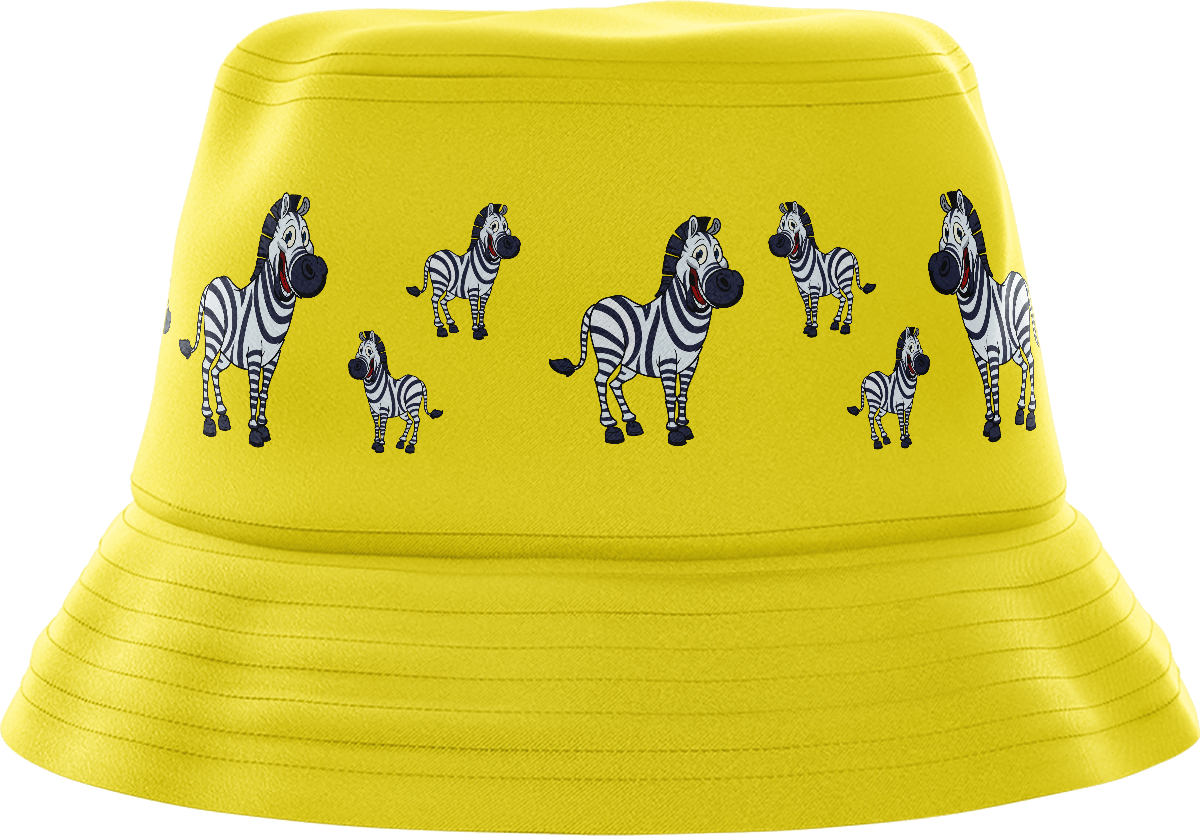 Ziva Zebra Bucket Hat - fungear.com.au