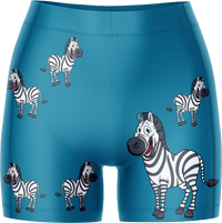 Ziva Zebra Chamois Bike Shorts 1