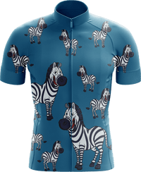 Ziva Zebra Cycling Jerseys 1
