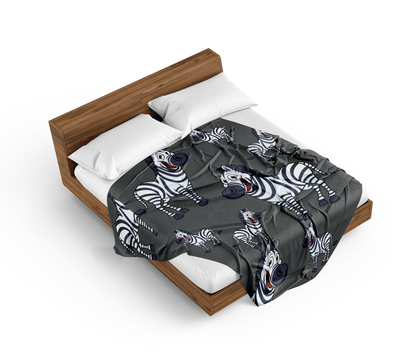 Ziva Zebra Doona + Pillow - fungear.com.au