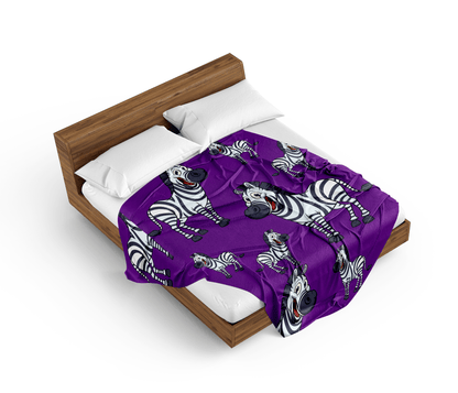 Ziva Zebra Doona + Pillow - fungear.com.au