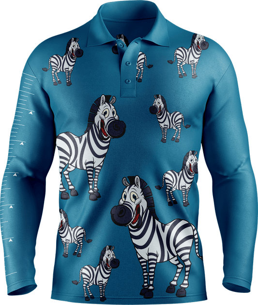Ziva Zebra Fishing Shirts - fungear.com.au