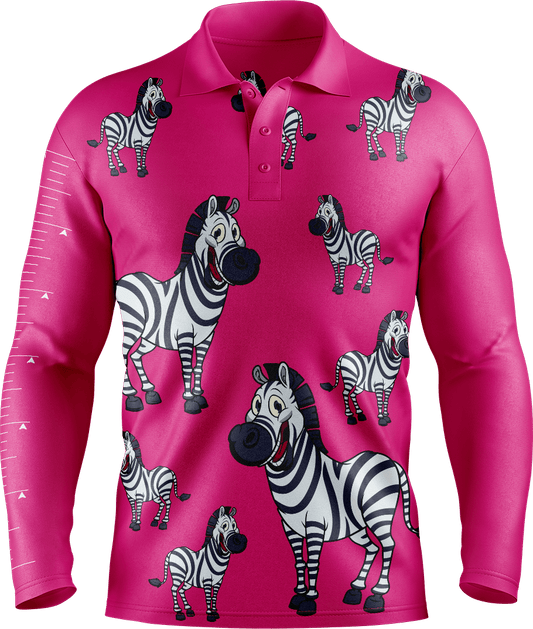 Ziva Zebra Fishing Shirts - fungear.com.au