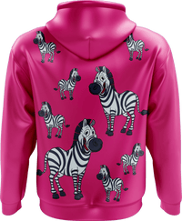 Ziva Zebra Full Zip Hoodies Jacket 8