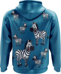 Ziva Zebra Full Zip Hoodies Jacket 5