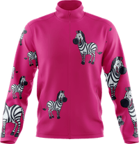 Ziva Zebra Full Zip Track Jacket 1