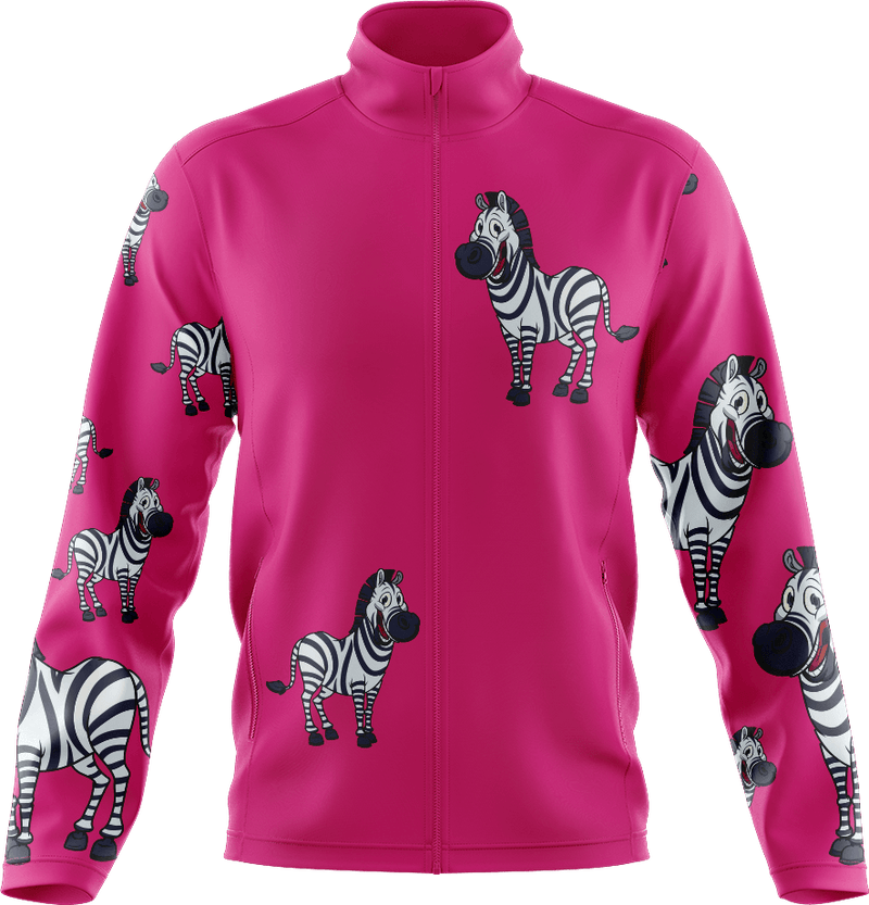 Ziva Zebra Full Zip Track Jacket