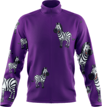 Ziva Zebra Full Zip Track Jacket 4