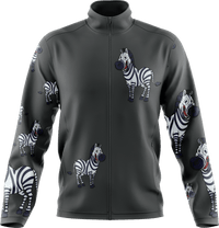 Ziva Zebra Full Zip Track Jacket 3