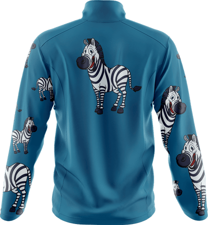 Ziva Zebra Full Zip Track Jacket - fungear.com.au