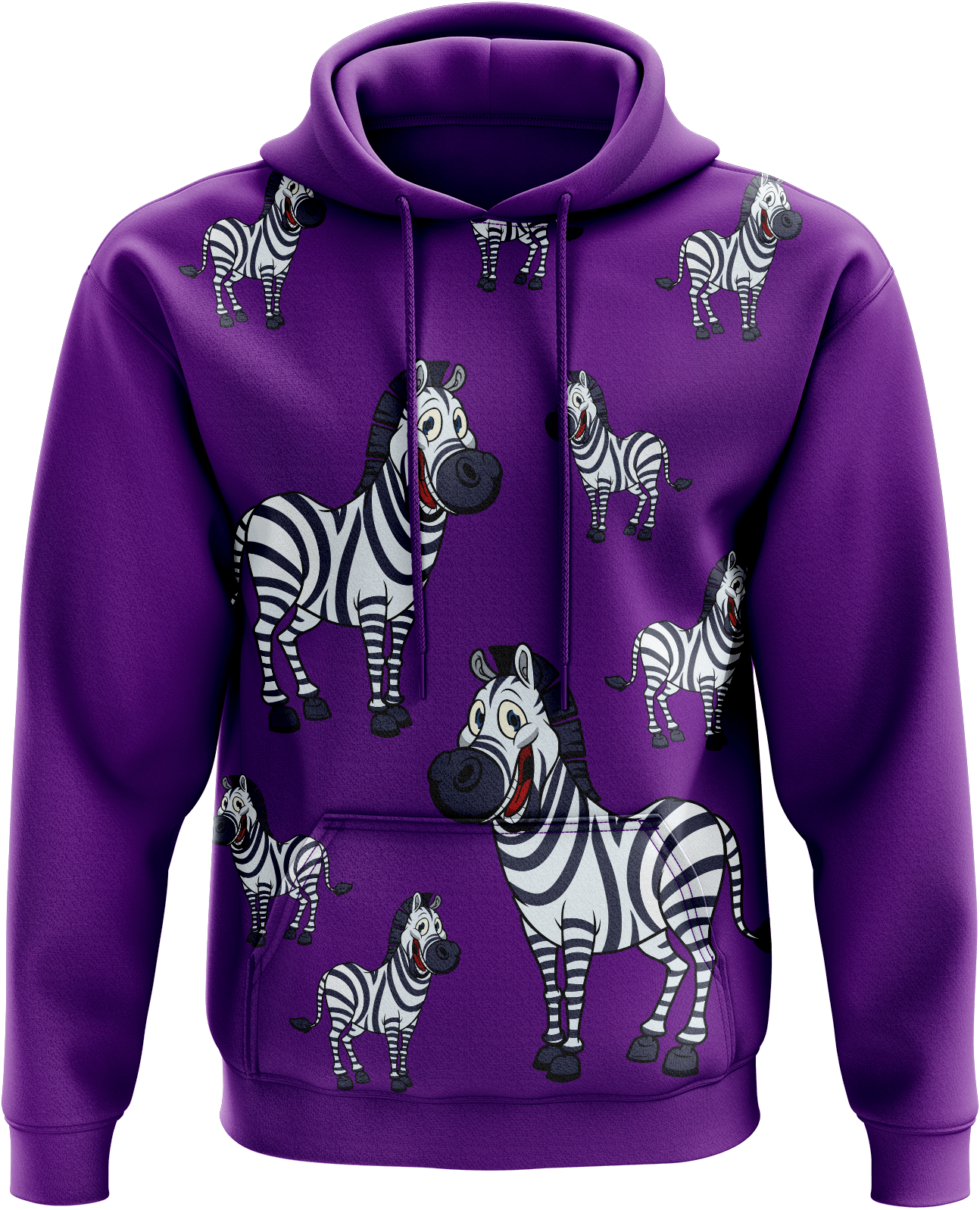 Ziva Zebra Hoodies - fungear.com.au