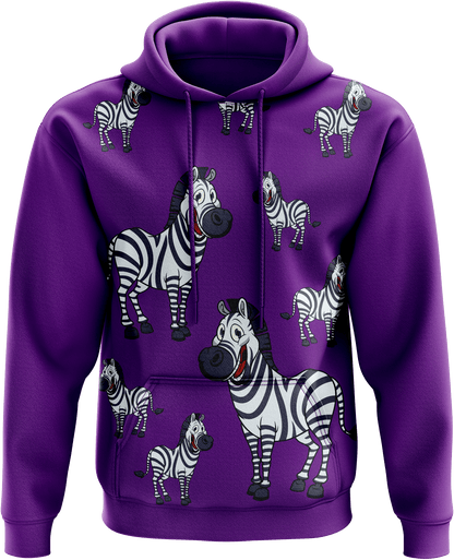 Ziva Zebra Hoodies - fungear.com.au