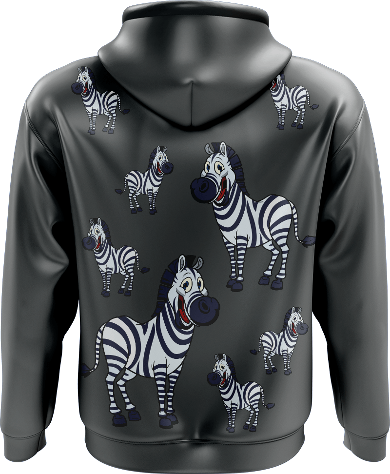 Ziva Zebra Hoodies - fungear.com.au