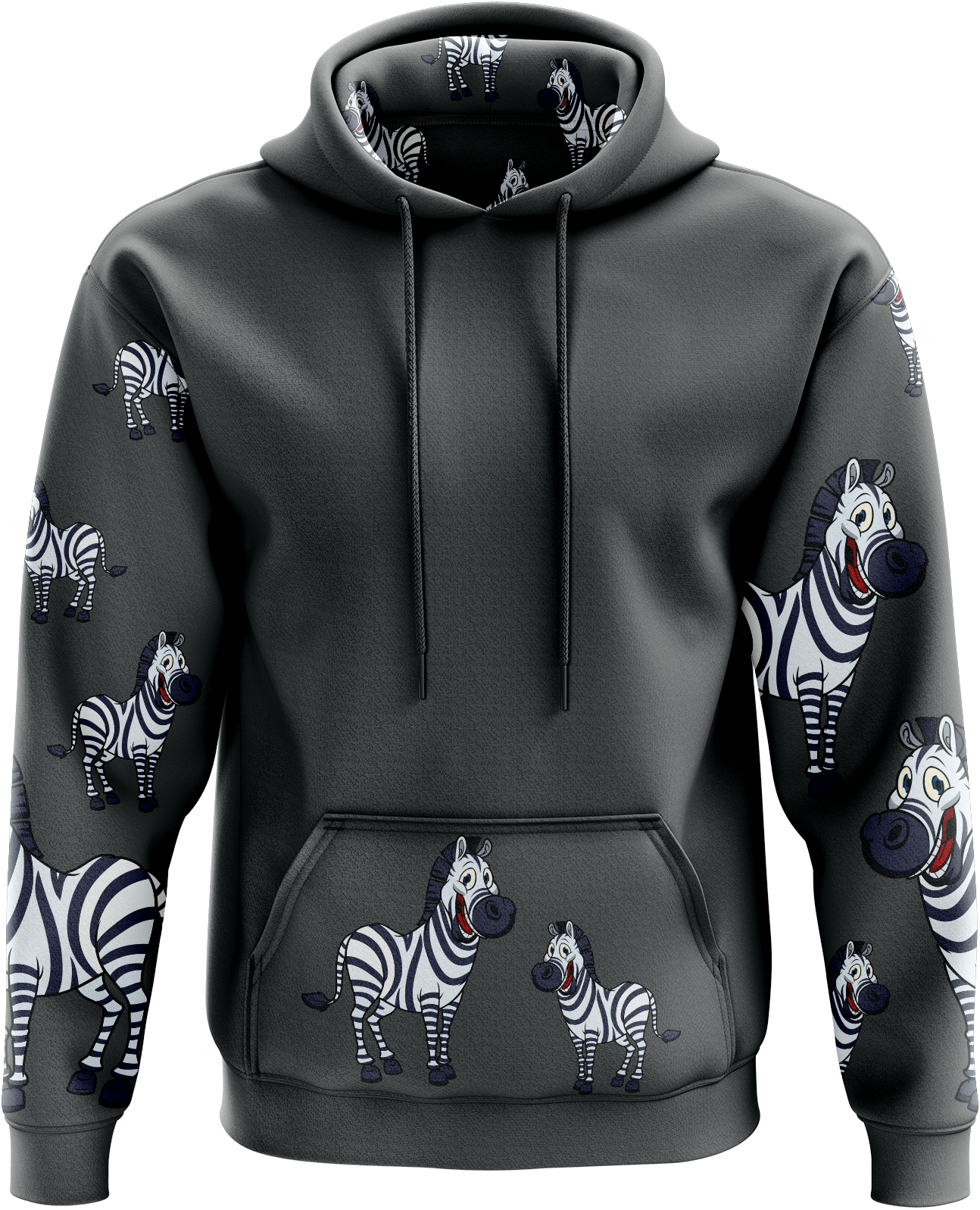 Ziva Zebra Hoodies - fungear.com.au