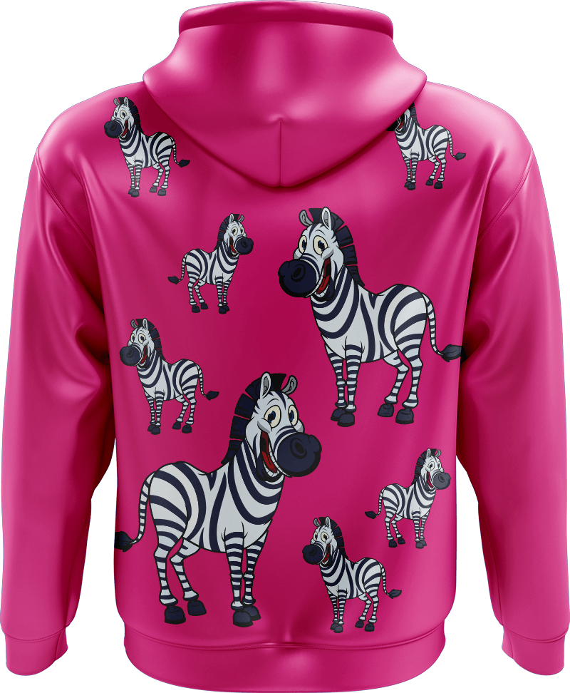 Ziva Zebra Hoodies - fungear.com.au