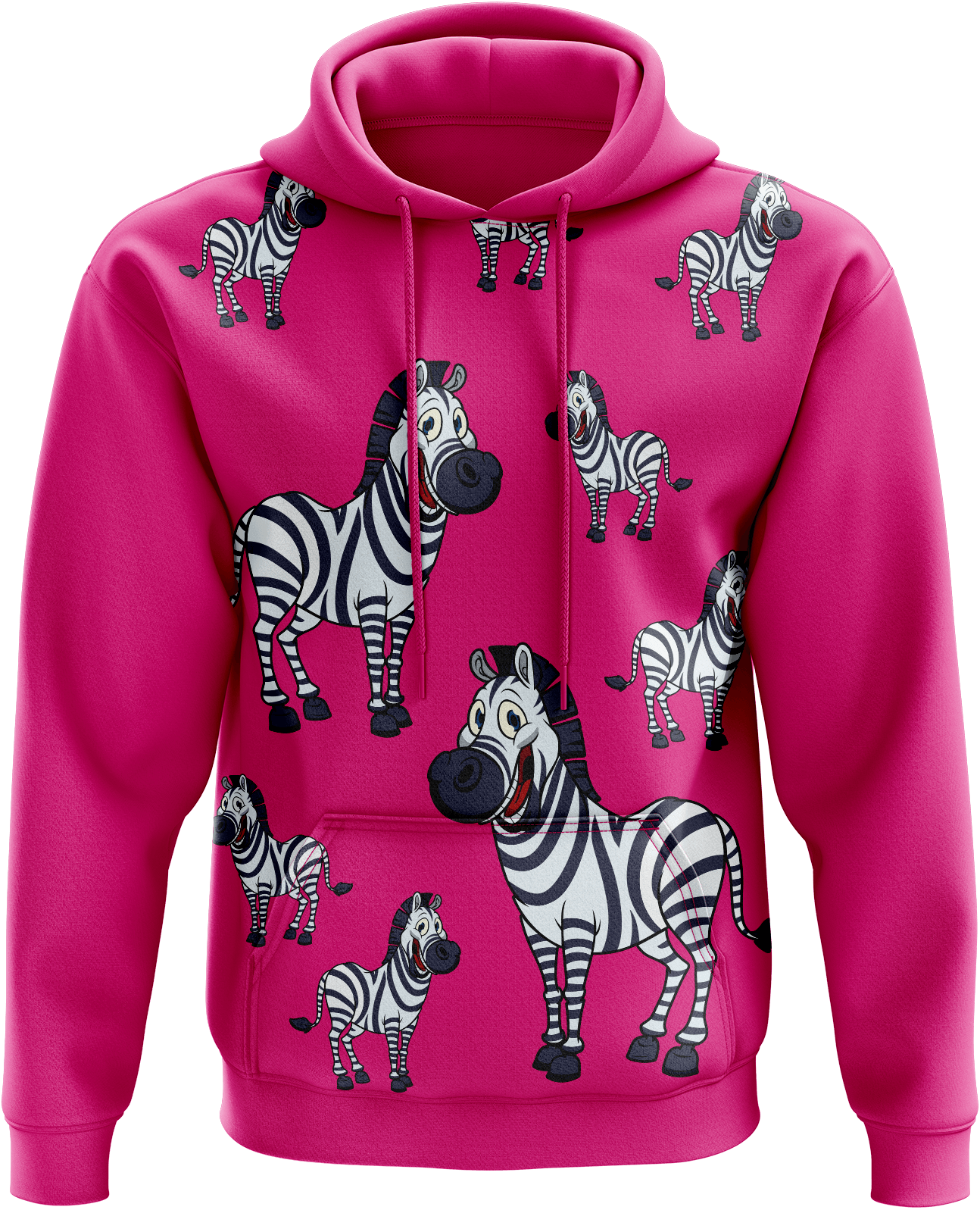 Ziva Zebra Hoodies - fungear.com.au