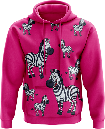 Ziva Zebra Hoodies - fungear.com.au