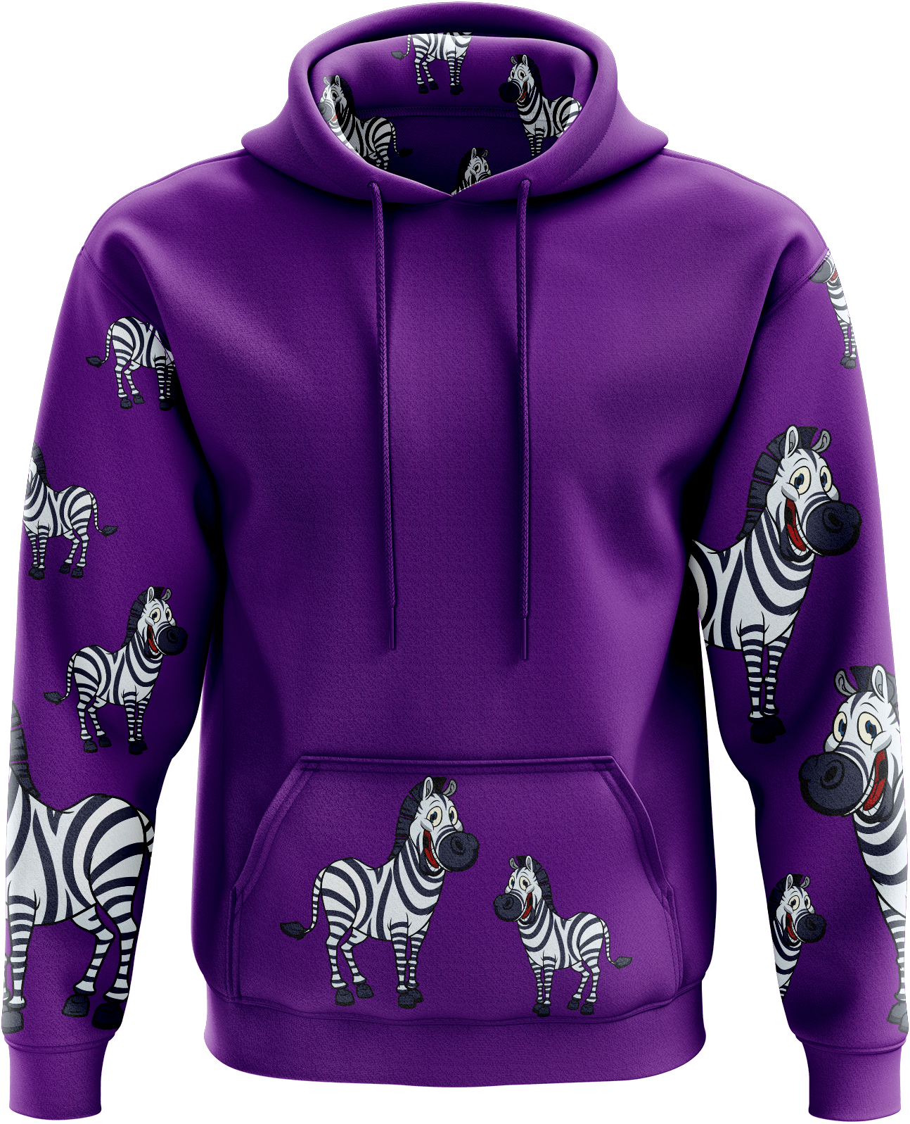 Ziva Zebra Hoodies - fungear.com.au